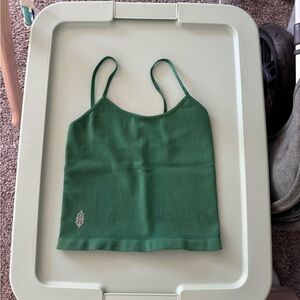 FP Movement emerald green crop tank M/L